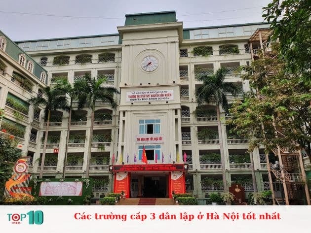 Các trường trung học phổ thông dân lập hàng đầu tại Hà Nội