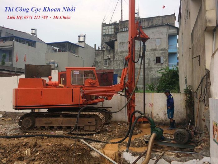 dịch vụ khoan cọc nhồi tại Hà Nội