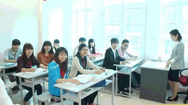 Các lớp học tại Trung tâm Nhật ngữ Hoa Anh Đào