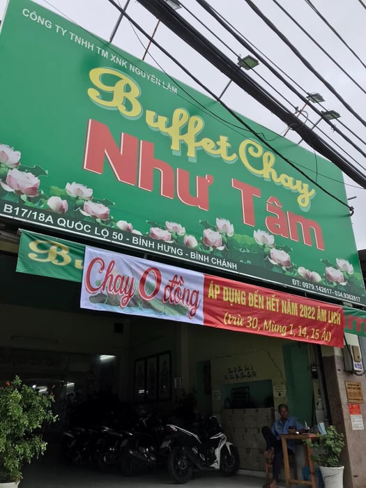 Buffet Chay Như Tâm - Hình ảnh 1