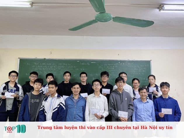 Trung tâm luyện thi cấp III chuyên tại Hà Nội uy tín