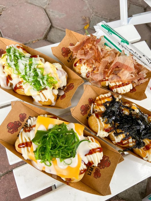 Hình ảnh bánh bạch tuộc Takoyaki 2