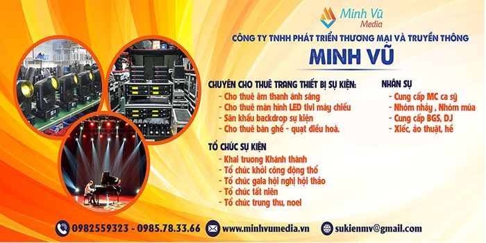 cho thuê sân khấu tại Hà Nội
