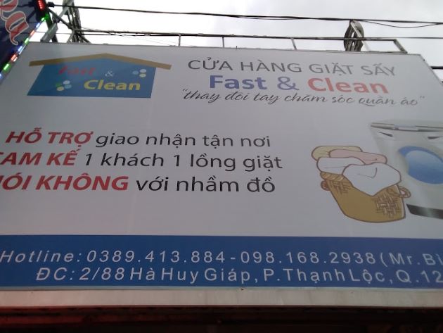 Giặt Sấy Fast & Clean