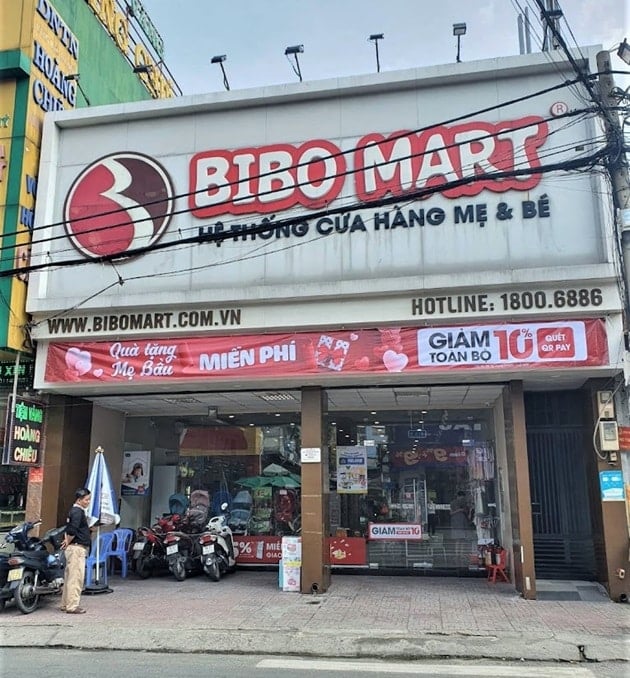 Hệ Thống Cửa Hàng Mẹ và Bé Bibo Mart