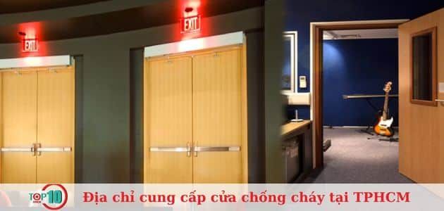 Danh sách 9 địa chỉ cung cấp cửa chống cháy chất lượng, giá cả hợp lý tại TPHCM