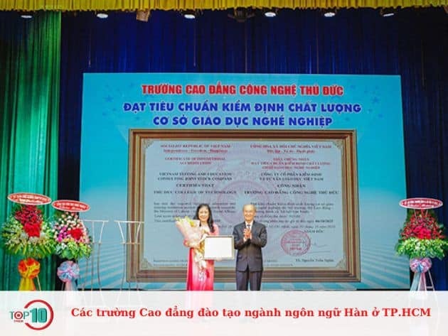 Danh sách các trường Cao đẳng đào tạo ngành Ngôn ngữ Hàn tại TP.HCM