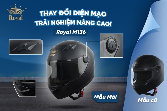 Hình ảnh mũ bảo hiểm Royal 2