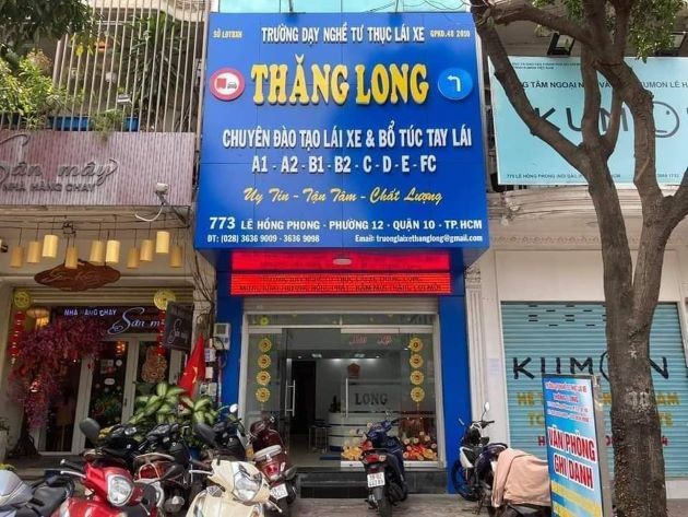 Trường dạy nghề lái xe Thăng Long