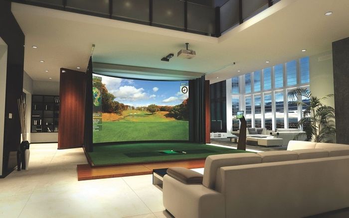 Thi công phòng golf 3D tại Hà Nội