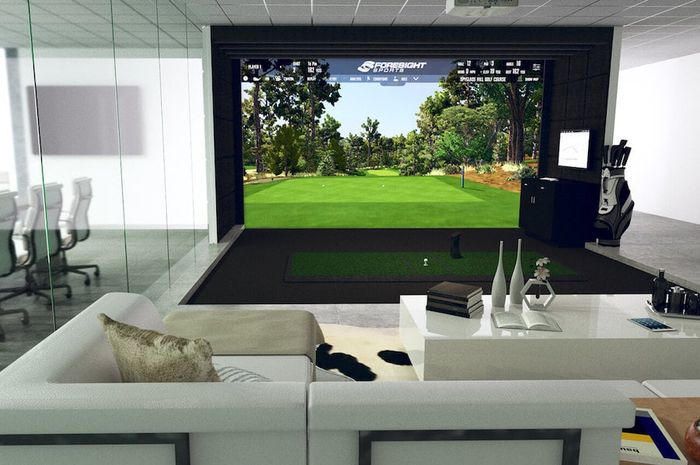 Dịch vụ thi công phòng golf 3D tại Hà Nội