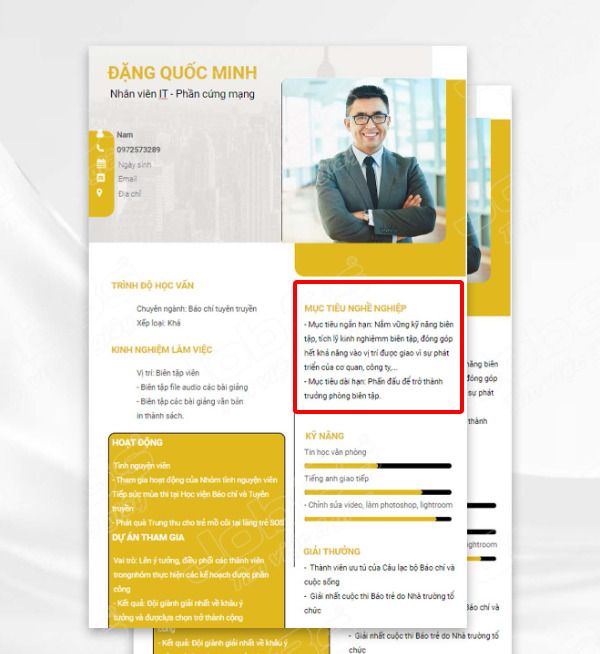 Hướng dẫn tạo CV xin việc trực tuyến dễ dàng và sáng tạo trên Job3s