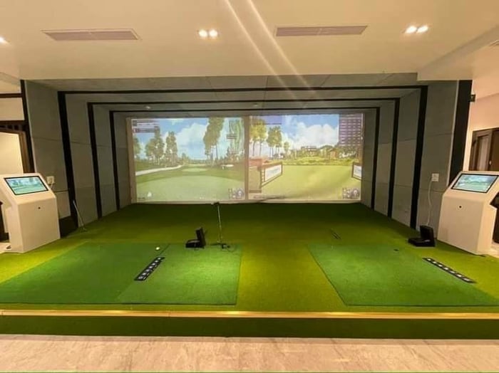 Thi công phòng golf 3D tại Hà Nội