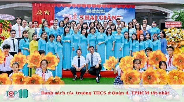 Trường THCS Quang Trung tại Quận 4