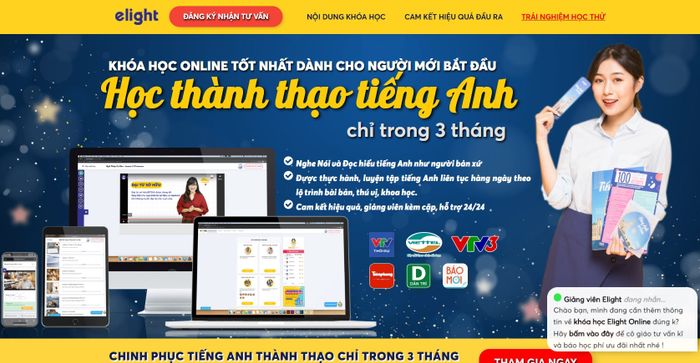 Elight - Nền Tảng Học Toeic Online