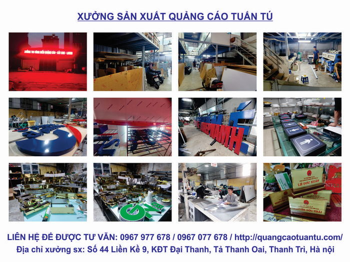 thi công biển quảng cáo tại Hà Nội