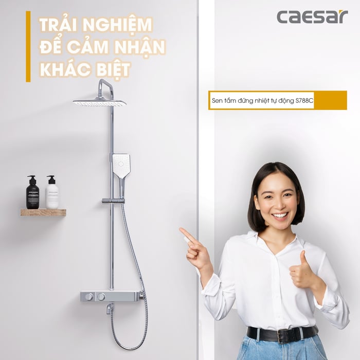 Hình ảnh thiết bị vệ sinh Caesar 2