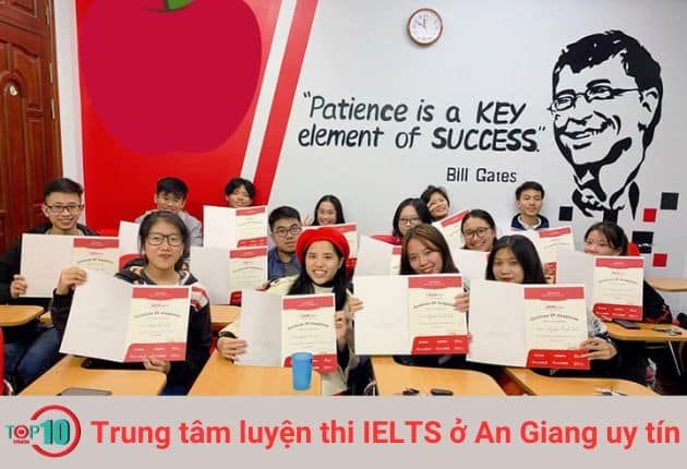 Trung tâm luyện thi IELTS đáng tin cậy ở An Giang