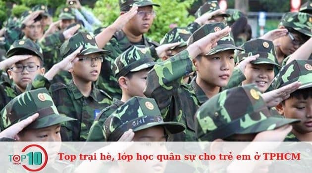 Các trại hè quân đội dành cho trẻ em ở TP Hồ Chí Minh