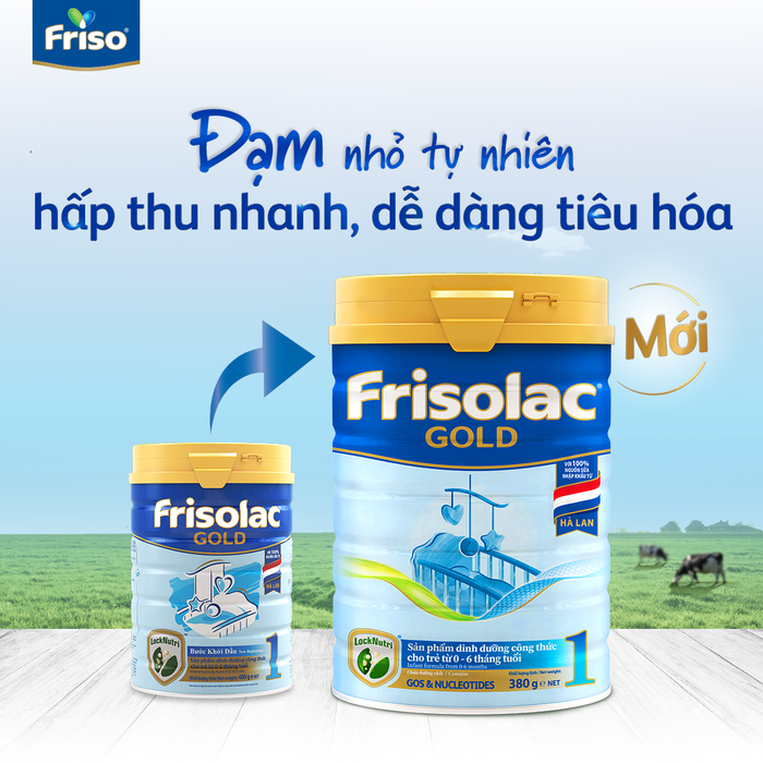 Thương hiệu sữa bột Friso - Dinh dưỡng phong phú giúp bé phát triển tự nhiên ảnh 1