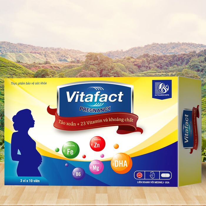 Viên Uống Đa Vitamin Dành Cho Phụ Nữ Mang Thai Vitafact Pregnancy hình ảnh 2