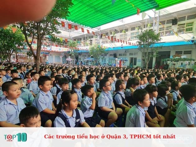 Danh sách các trường tiểu học hàng đầu tại Quận 3, TP.HCM