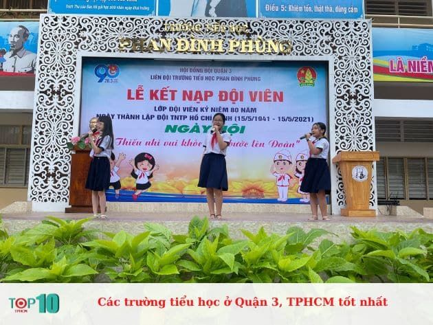 Các trường tiểu học ở Quận 3, TPHCM tốt nhất