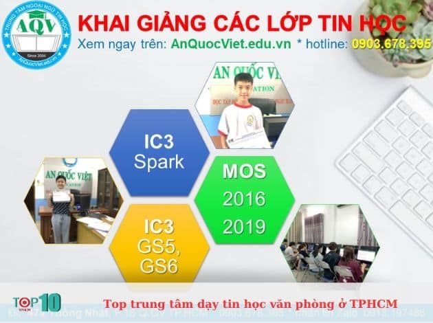 Trung tâm Ngoại ngữ Tin học An Quốc Việt