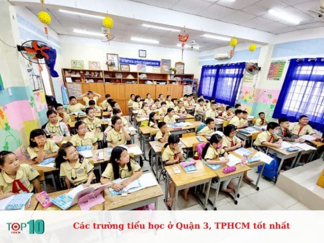 Các trường tiểu học tại Quận 3, TP.HCM tốt nhất