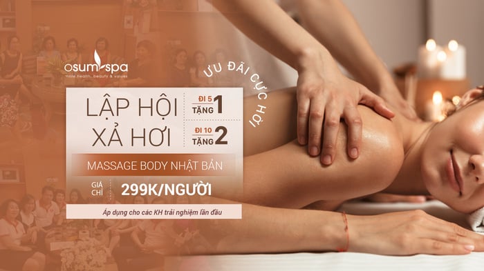 massage trị liệu spa tại Hà Nội