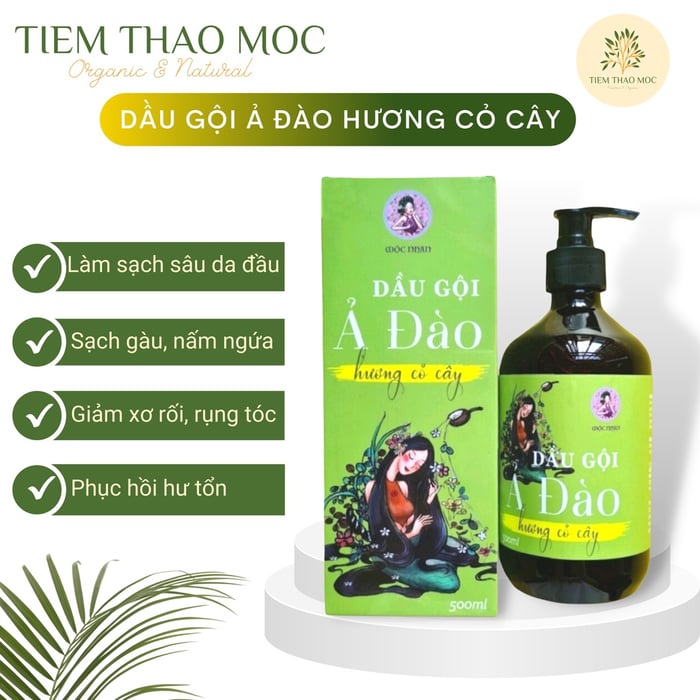 Dầu gội thảo dược Ả Đào - Ảnh 1