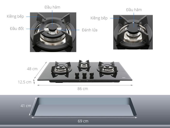 Bếp gas Teka hình ảnh 1
