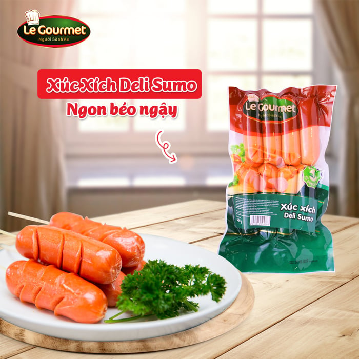 Hình ảnh xúc xích Le Gourmet 2