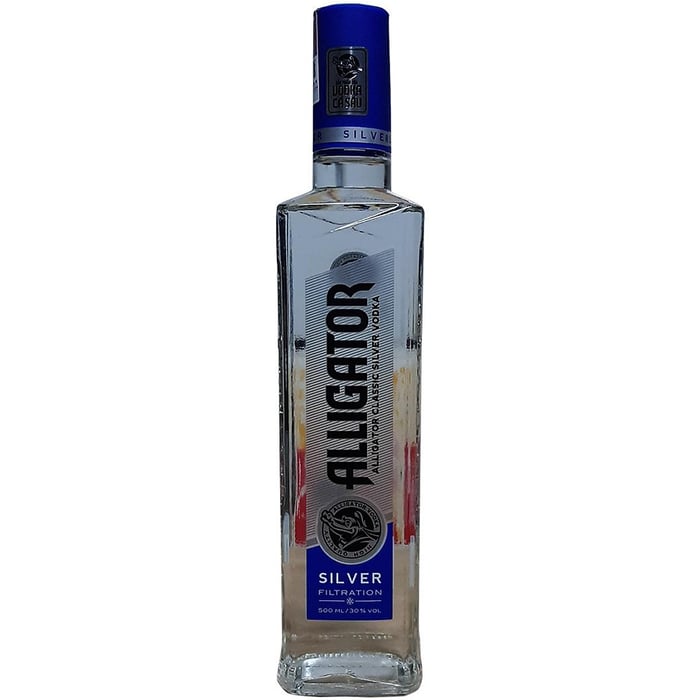 Ảnh 1 của Rượu Vodka Cá Sấu Alligator Silver