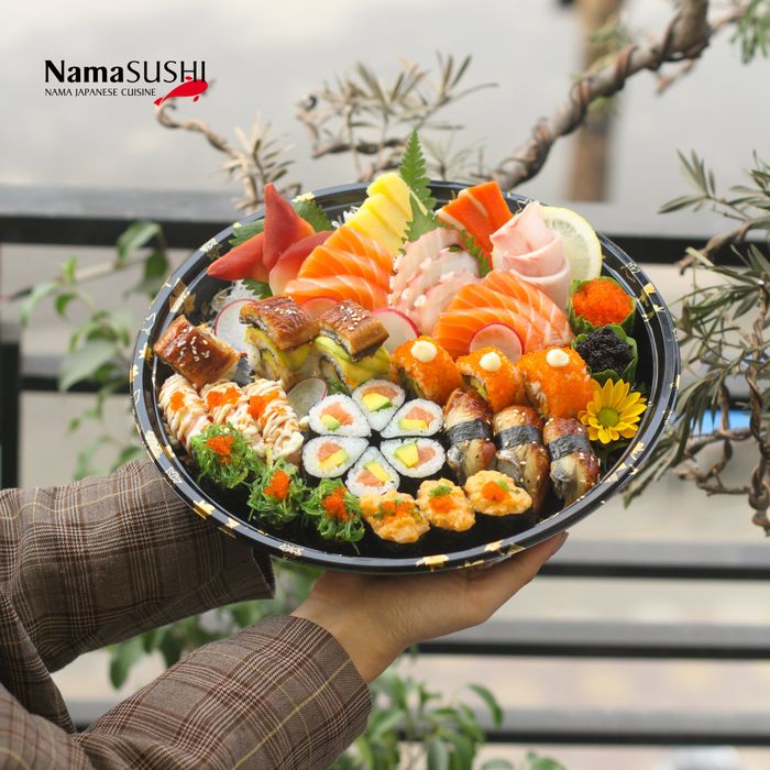 Set sushi & sashimi hấp dẫn - ảnh 2