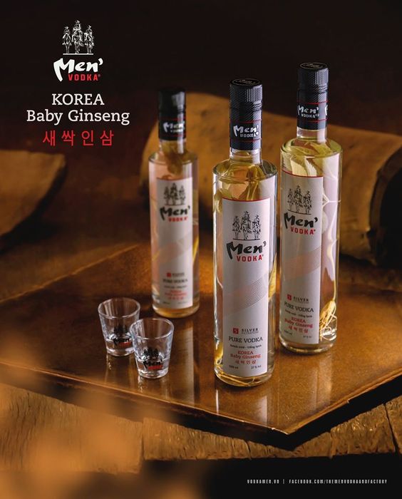 Hình ảnh 2 của Rượu Vodka Men sâm Hàn Quốc 27%