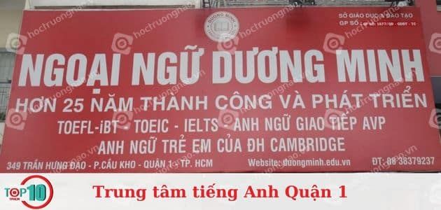 Trung tâm Anh ngữ Dương Minh