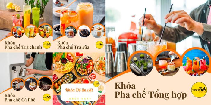 học pha chế đồ uống ở Hà Nội