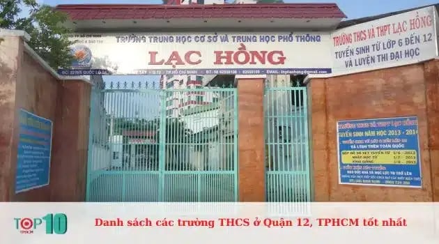 Trường THCS và THPT Lạc Hồng