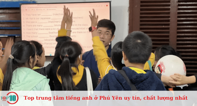 Danh sách các trung tâm tiếng Anh uy tín và chất lượng hàng đầu tại Phú Yên