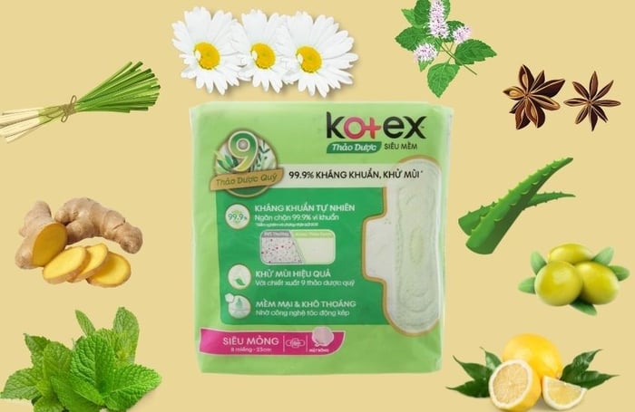 Hình ảnh băng vệ sinh Kotex 1