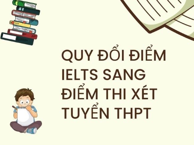 Chuyển đổi điểm IELTS sang điểm thi tốt nghiệp