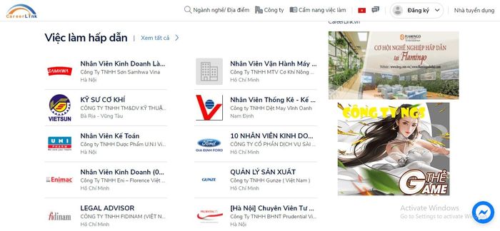 Việc làm Hà Nội - CareerLink