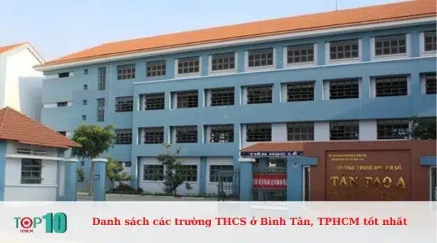 Trường THCS Tân Tạo A - nơi học tập lý tưởng cho học sinh.