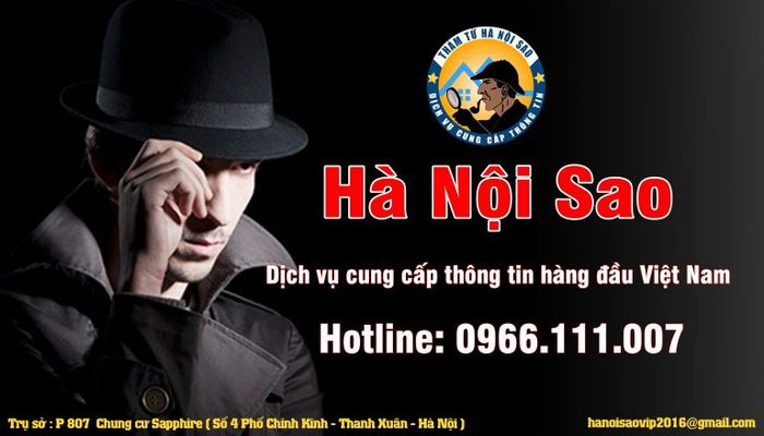 Công ty Thám tử Hà Nội Sao ảnh 1