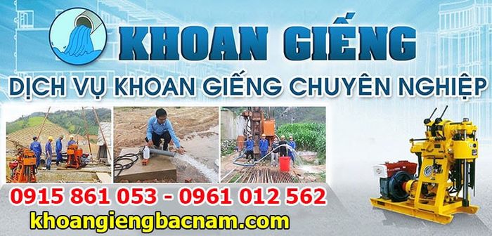 Dịch vụ khoan giếng tại Hà Nội