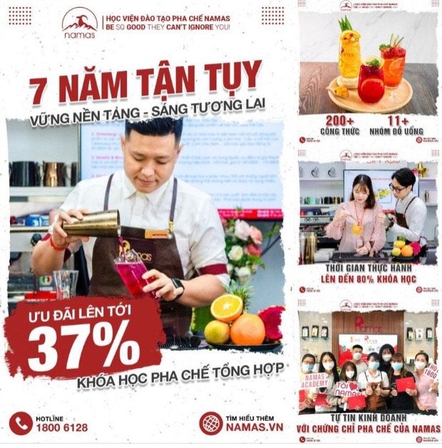 Học Viện Đào Tạo Pha Chế NAMAS (Ảnh 1)