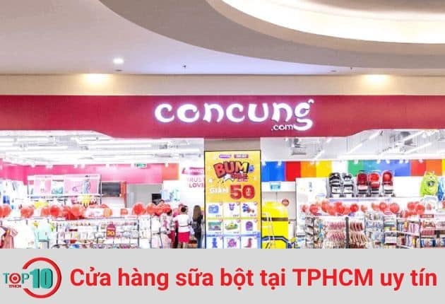 Con Cưng cam kết cung cấp các loại sữa bột chính hãng và chất lượng cao