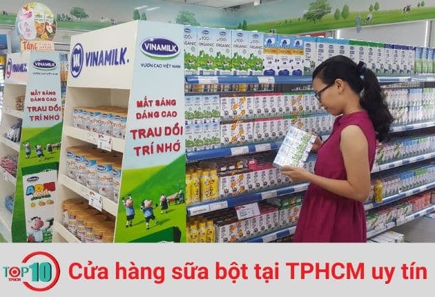 Giấc mơ sữa Việt là cửa hàng chuyên cung cấp sữa bột chính hãng từ thương hiệu Vinamilk