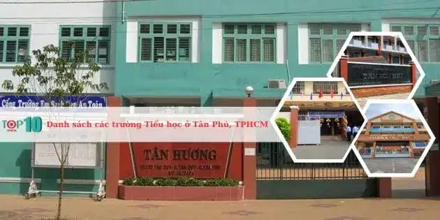 Danh sách các trường tiểu học tốt nhất tại quận Tân Phú, TPHCM